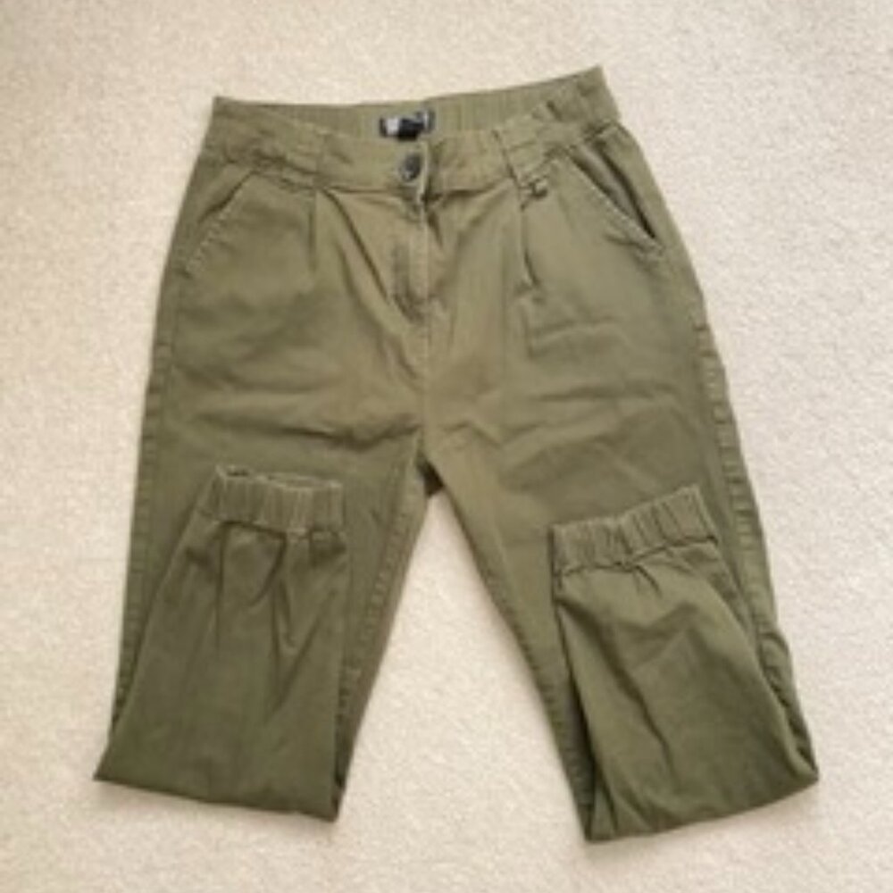 Womens cuff ankle style pants